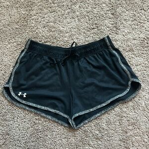 Under armor black shorts unlined